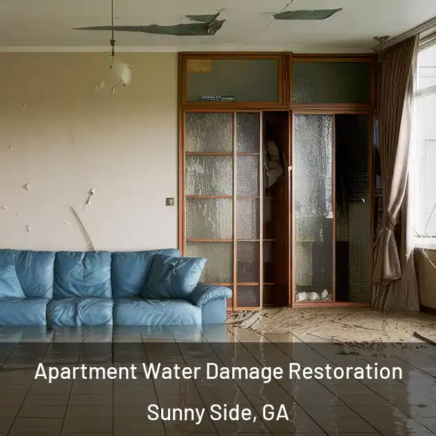 Apartment Water Damage Restoration Sunny Side, GA