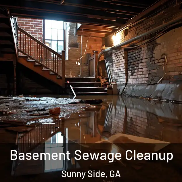  Basement Sewage Cleanup Sunny Side, GA