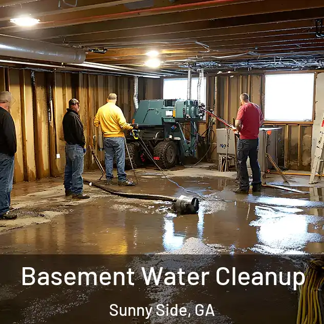  Basement Water Cleanup Sunny Side, GA