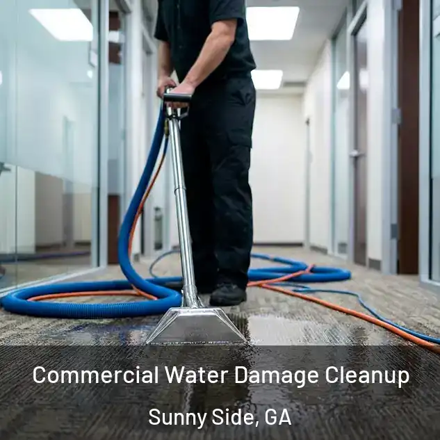  Commercial Water Damage Cleanup Sunny Side, GA