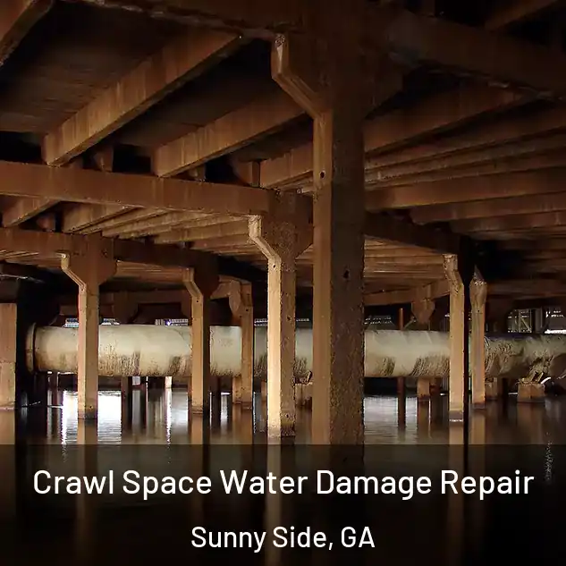  Crawl Space Water Damage Repair Sunny Side, GA