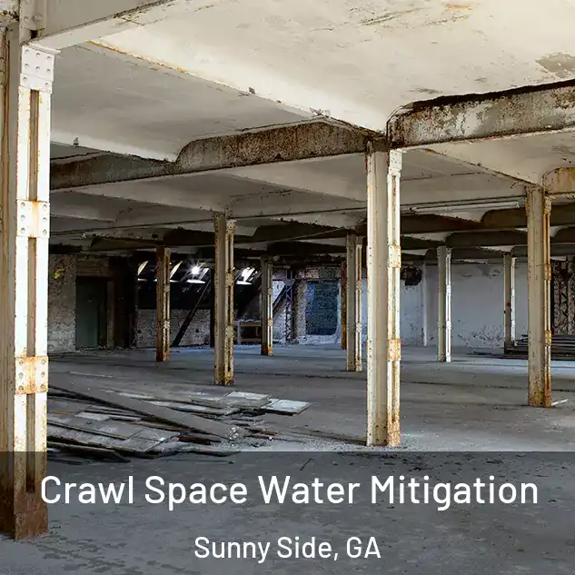  Crawl Space Water Mitigation Sunny Side, GA