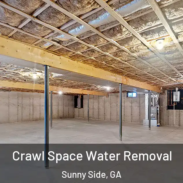  Crawl Space Water Removal Sunny Side, GA
