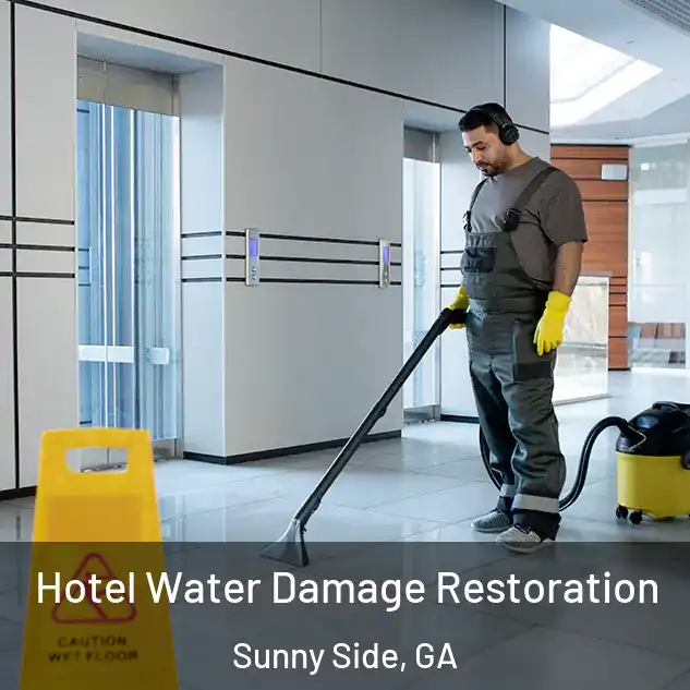 Hotel Water Damage Restoration Sunny Side, GA