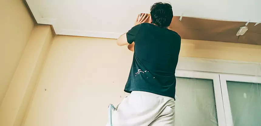 Ceiling Water Damage Repair in Sunny Side