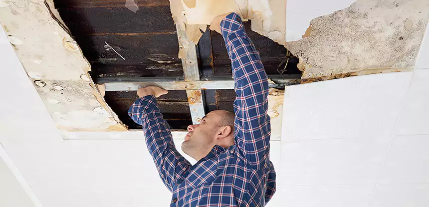 Attic Wood Rot Repair in Sunny Side
