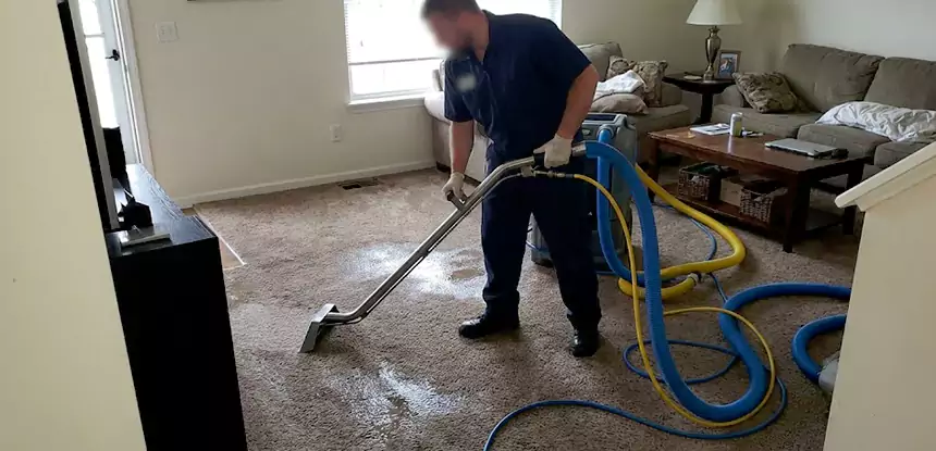 Flooded Basement Carpet Cleanup Sunny Side 