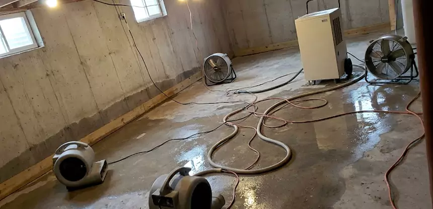 Large-Scale Water Damage Cleanup in Sunny Side