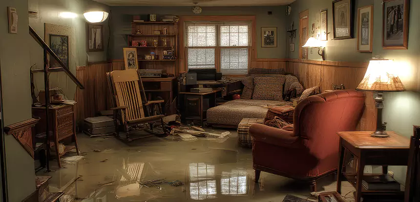 Professional Wet Basement Cleanup Services in Sunny Side, GA