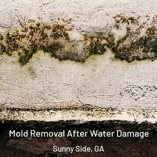  Mold Removal After Water Damage Sunny Side, GA