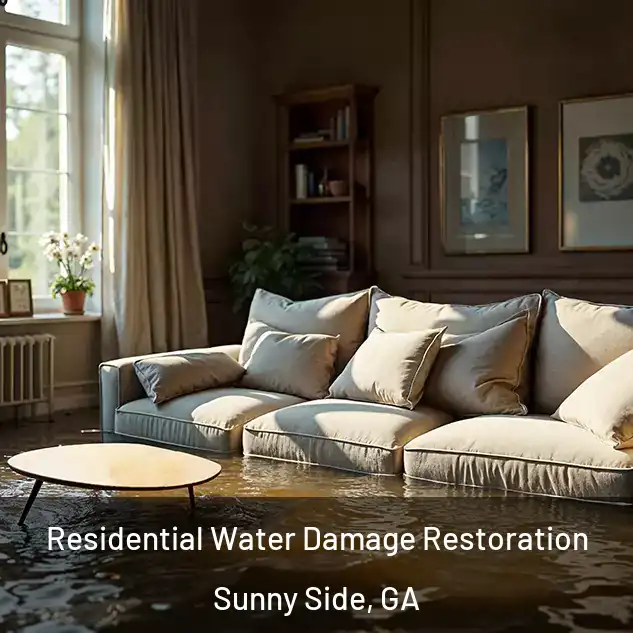  Residential Water Damage Restoration Sunny Side, GA