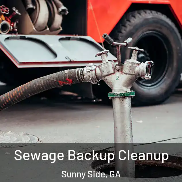  Sewage Backup Cleanup Sunny Side, GA