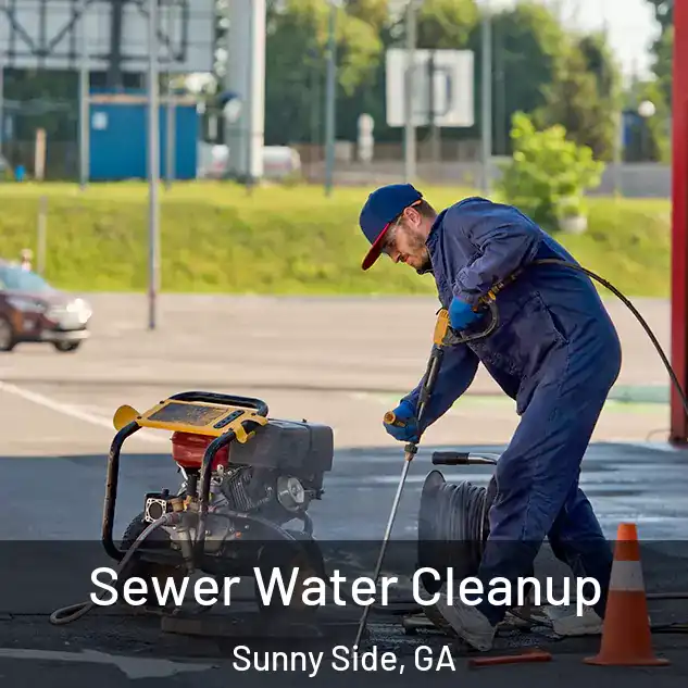  Sewer Water Cleanup Sunny Side, GA