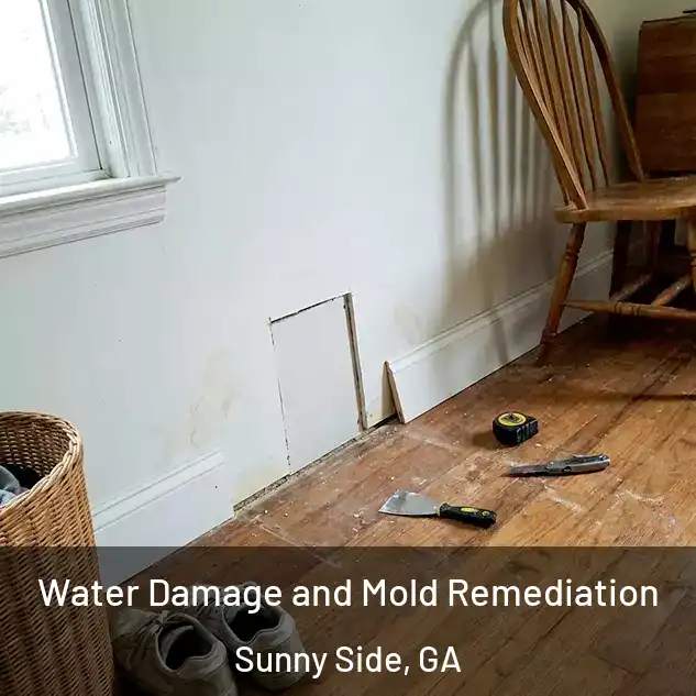  Water Damage and Mold Remediation Sunny Side, GA