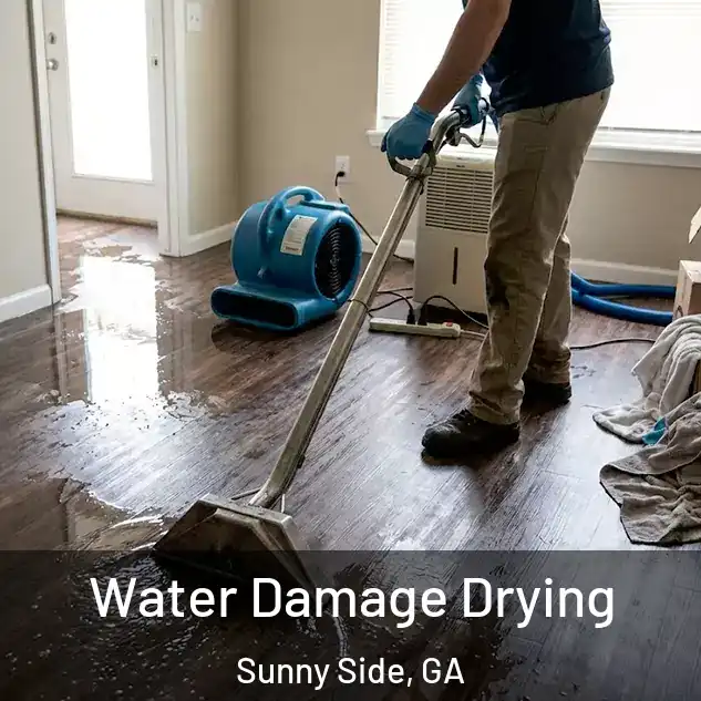  Water Damage Drying Sunny Side, GA
