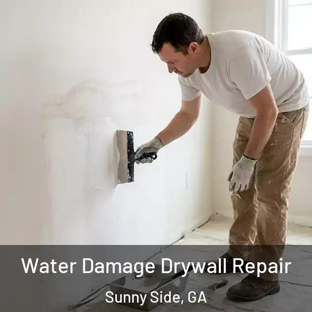  Water Damage Drywall Repair Sunny Side, GA