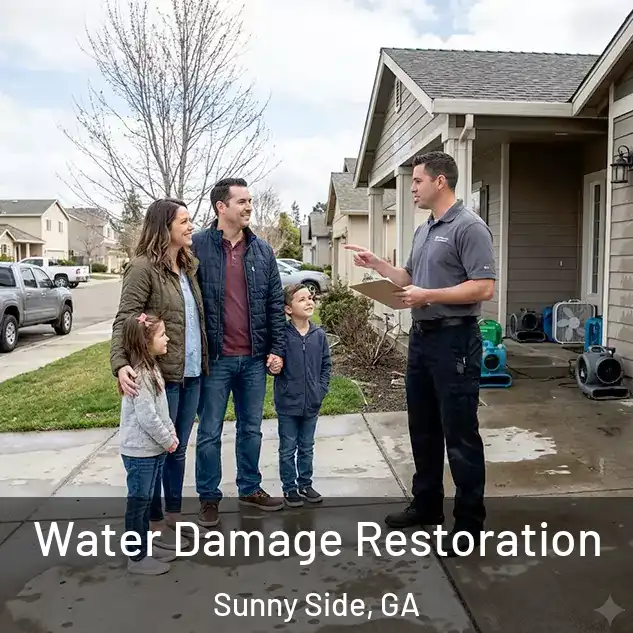  Water Damage Restoration Sunny Side, GA