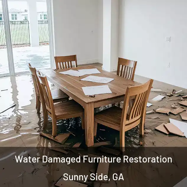  Water Damaged Furniture Restoration Sunny Side, GA