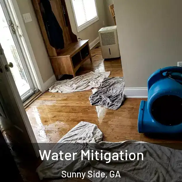  Water Mitigation Sunny Side, GA